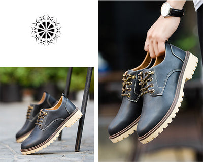 Zapatos de Cuero para Hombre Estilo Británico - Image 25