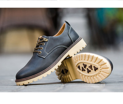 Zapatos de Cuero para Hombre Estilo Británico - Image 26