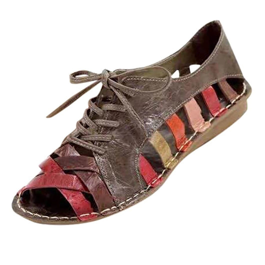 Sandalias Romanas Planas con Cordones - Estilo Clásico y Cómodo - Image 7