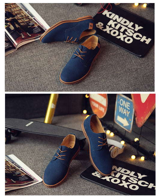 Zapatos de Cuero Premium para Hombre Talla Grande con Acabado Mate - Image 13