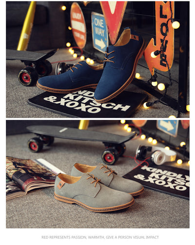 Zapatos de Cuero Premium para Hombre Talla Grande con Acabado Mate - Image 14