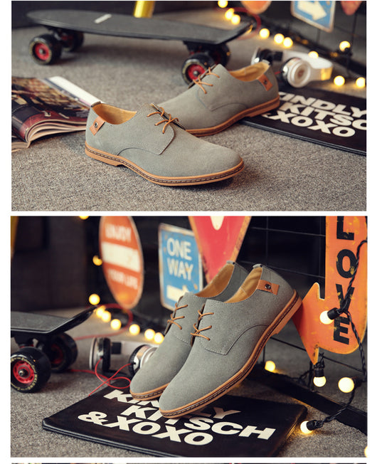 Zapatos de Cuero Premium para Hombre Talla Grande con Acabado Mate - Image 15