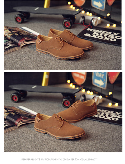 Zapatos de Cuero Premium para Hombre Talla Grande con Acabado Mate - Image 17