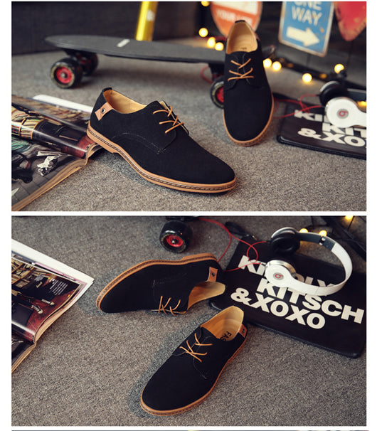 Zapatos de Cuero Premium para Hombre Talla Grande con Acabado Mate - Image 20