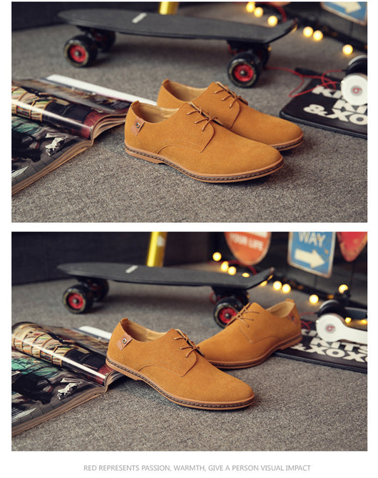 Zapatos de Cuero Premium para Hombre Talla Grande con Acabado Mate - Image 22