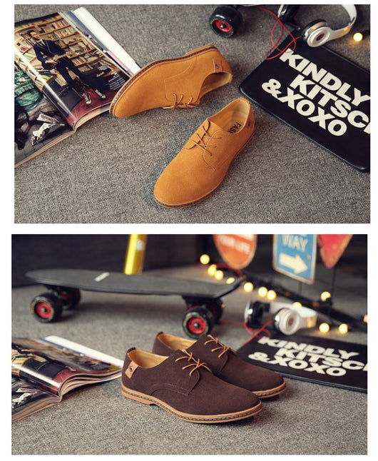 Zapatos de Cuero Premium para Hombre Talla Grande con Acabado Mate - Image 24