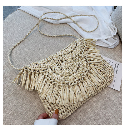 Bolso Tejido a Mano con Solapa Grande - Image 12