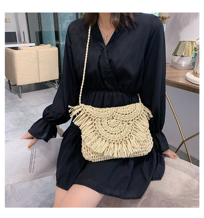 Bolso Tejido a Mano con Solapa Grande - Image 14