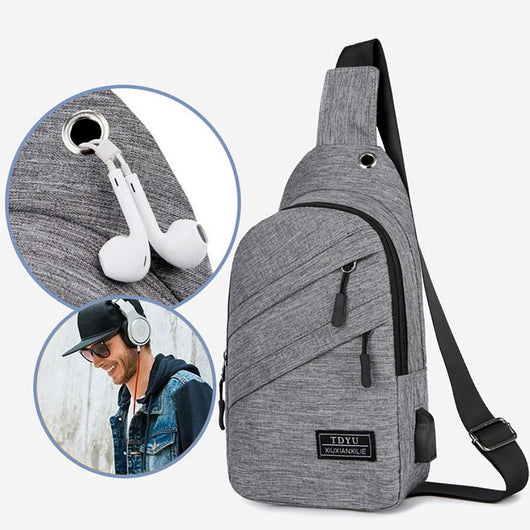 Bolsa Deportiva Pectoral Multifuncional con USB - Image 17