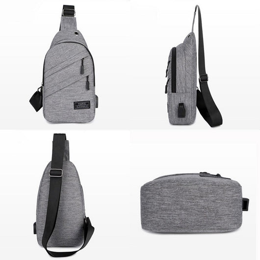 Bolsa Deportiva Pectoral Multifuncional con USB - Image 18