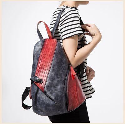 Mochila de Cuero Genuino para Mujer - Image 6