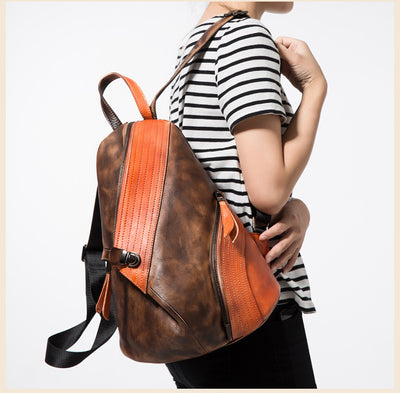 Mochila de Cuero Genuino para Mujer - Image 8