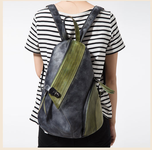 Mochila de Cuero Genuino para Mujer - Image 11