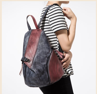 Mochila de Cuero Genuino para Mujer - Image 14