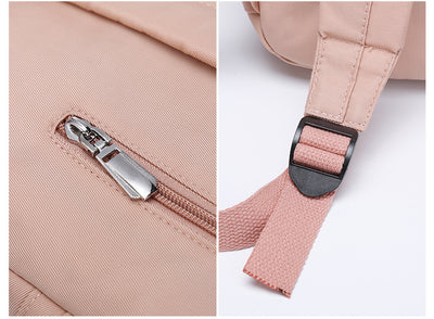 Mochila Oxford Impermeable de Color Sólido para Uso Diario - Image 13
