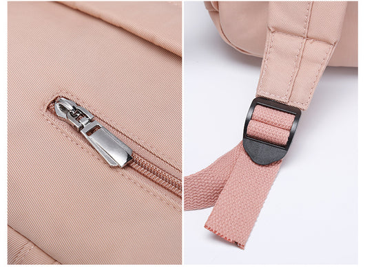 Mochila Oxford Impermeable de Color Sólido para Uso Diario - Image 13