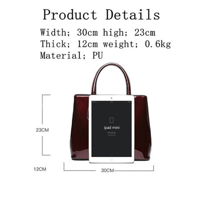 Bolso de Cuero Charolado Premium - Image 6