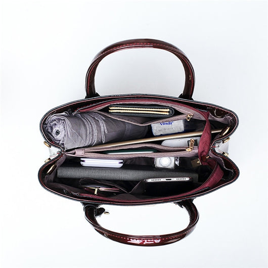 Bolso de Cuero Charolado Premium - Image 28