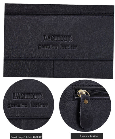 Maletín de Cuero Premium para Laptop - Primera Capa - Image 14