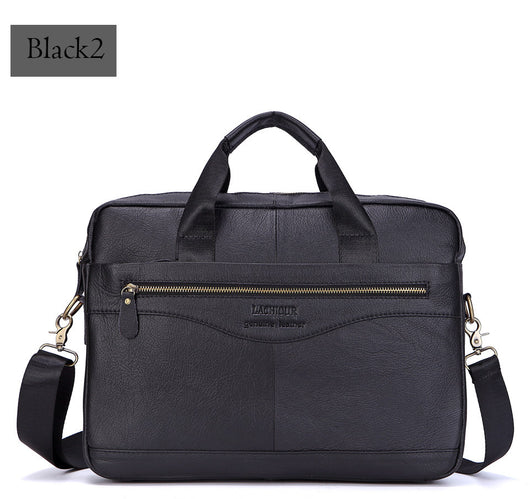 Maletín de Cuero Premium para Laptop - Primera Capa - Image 32