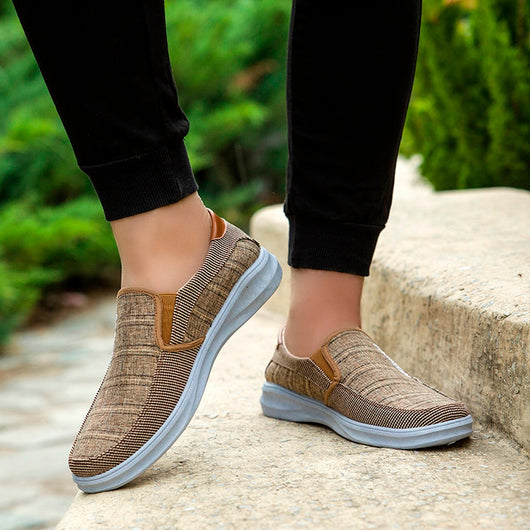 Zapatos Cómodos de Tela para Hombre - Diseño Slip-On sin Esfuerzo - Image 6