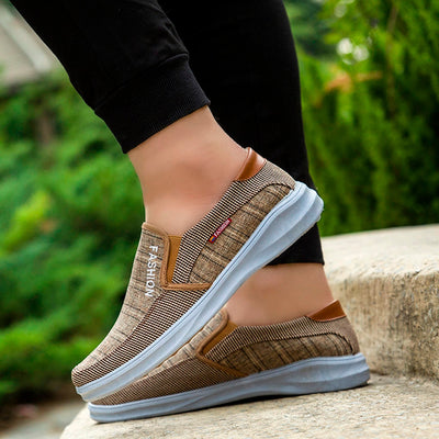 Zapatos Cómodos de Tela para Hombre - Diseño Slip-On sin Esfuerzo - Image 7