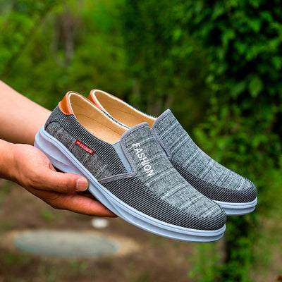 Zapatos Cómodos de Tela para Hombre - Diseño Slip-On sin Esfuerzo - Image 11