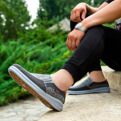 Zapatos Cómodos de Tela para Hombre - Diseño Slip-On sin Esfuerzo - Image 13