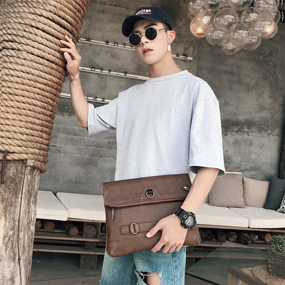 Cartera Clutch de Cuero PU para Hombre - Image 12