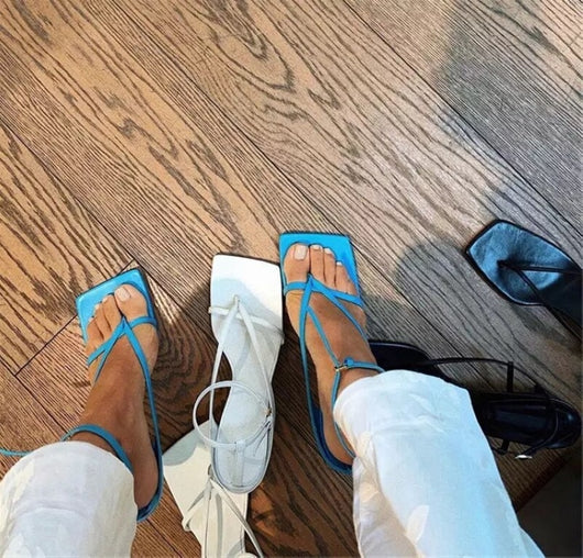 Sandalias Planas con Tiras para Verano - Image 10