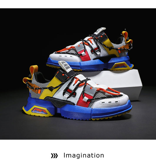 Zapatillas Deportivas Hombre Malla Transpirable con Suela Gruesa Confort - Image 21
