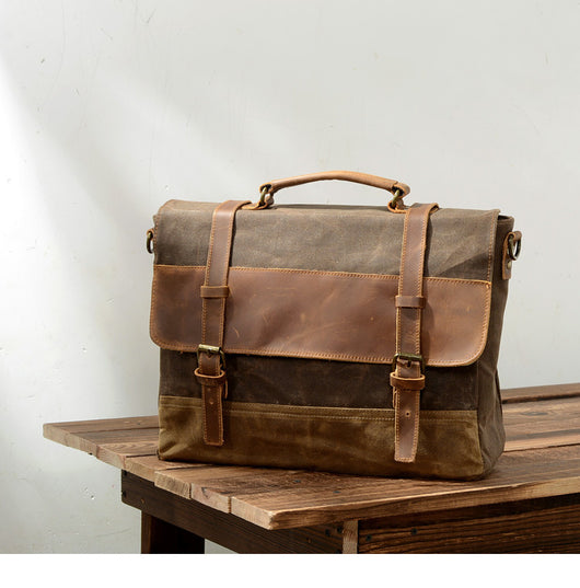 Bolsa de Lona Encerada Impermeable - Image 6