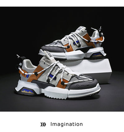 Zapatillas Deportivas Hombre Malla Transpirable con Suela Gruesa Confort - Image 26