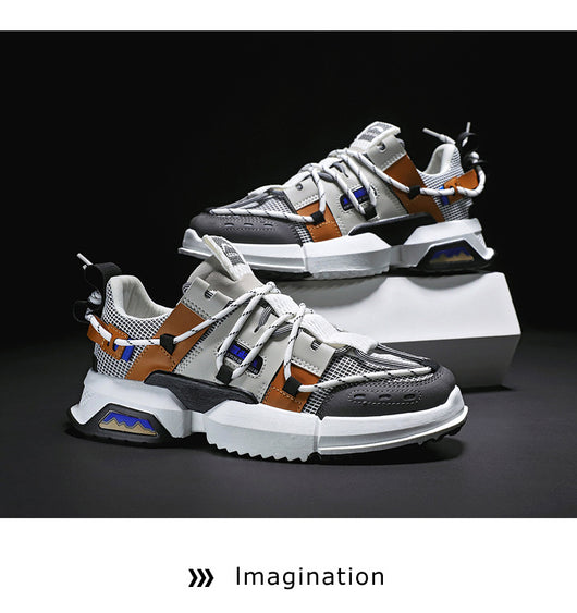 Zapatillas Deportivas Hombre Malla Transpirable con Suela Gruesa Confort - Image 26