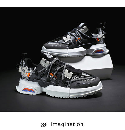 Zapatillas Deportivas Hombre Malla Transpirable con Suela Gruesa Confort - Image 31