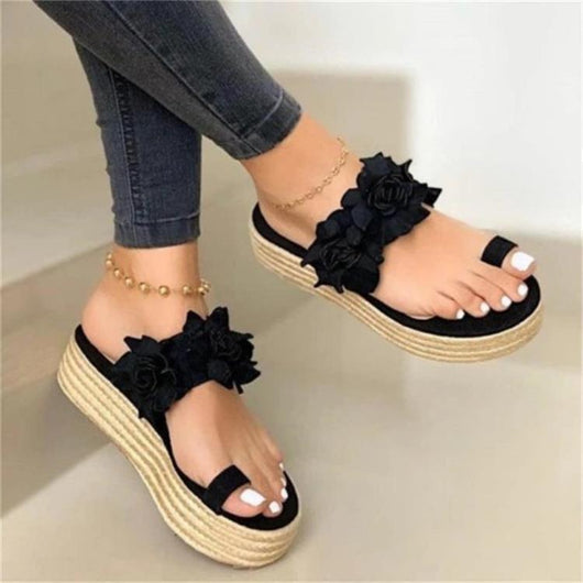 Sandalias Rojas Estilo Coreano con Suela de Rafia para Mujer - Image 9
