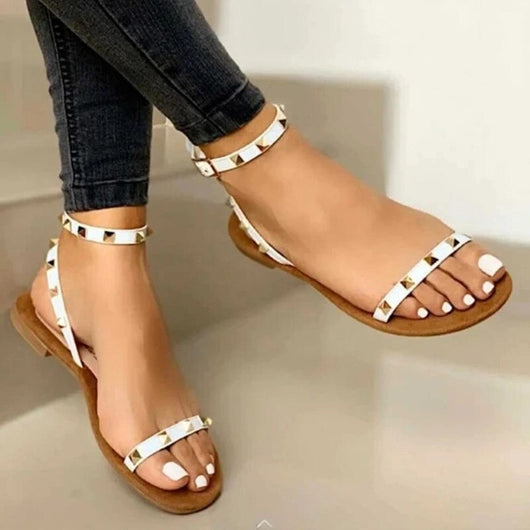 Sandalias con Hebilla y Remaches para Mujer - Image 7