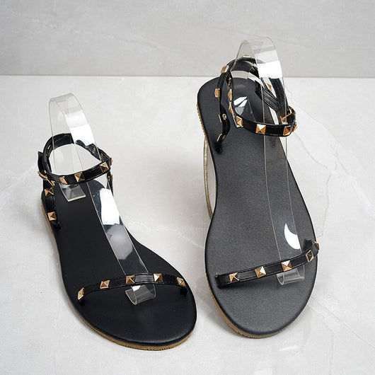 Sandalias con Hebilla y Remaches para Mujer - Image 8