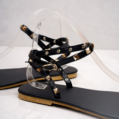 Sandalias con Hebilla y Remaches para Mujer - Image 9