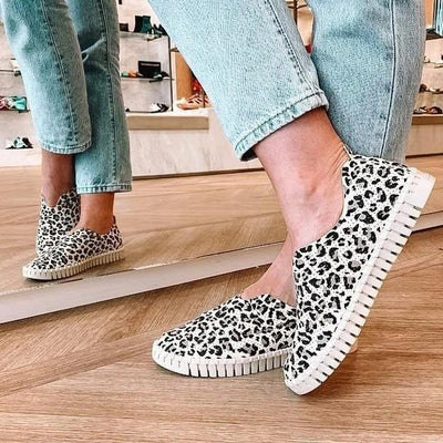 Zapatos Planos Animal Print - Leopardo y Serpiente - Image 6
