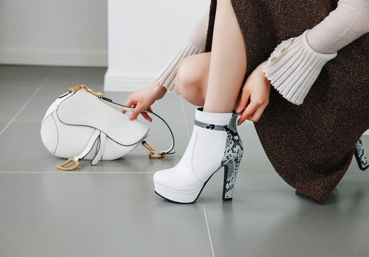 Tacones con Bloques de Color para Mujer - Image 13