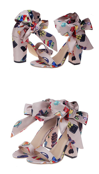 Sandalias con Tiras Estampadas - Image 23
