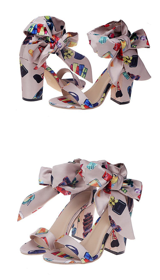 Sandalias con Tiras Estampadas - Image 23