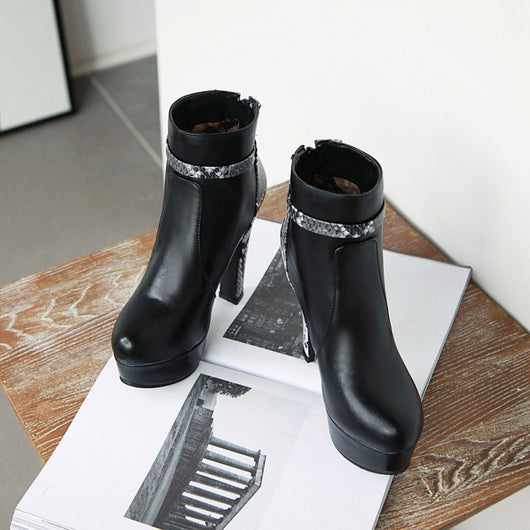 Tacones con Bloques de Color para Mujer - Image 14