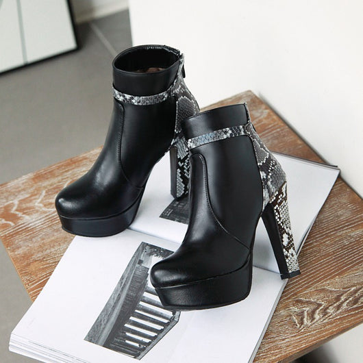 Tacones con Bloques de Color para Mujer - Image 16
