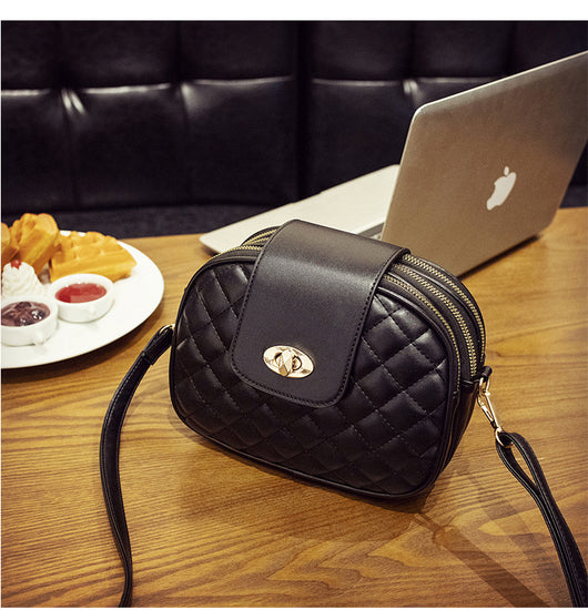 Bolso de Hombro Femenino Lingge Tres Capas - Image 10