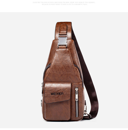 Bolsa Bandolera Pecho para Hombre - Casual Outdoor - Image 7