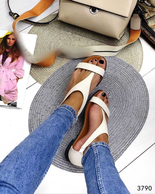 Sandalias Cómodas Talla Grande 40-43 con Hebilla para Mujer - Image 6