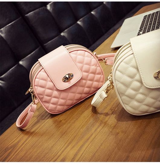 Bolso de Hombro Femenino Lingge Tres Capas - Image 15