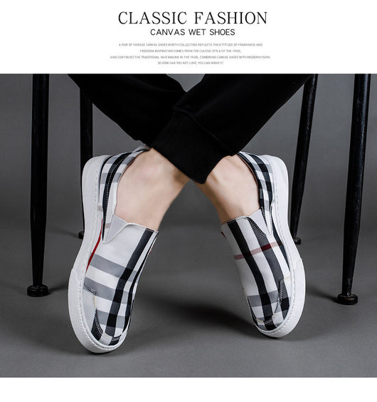 Zapatos Casuales Impermeables para Hombre con Tela de Paraguas - Image 12